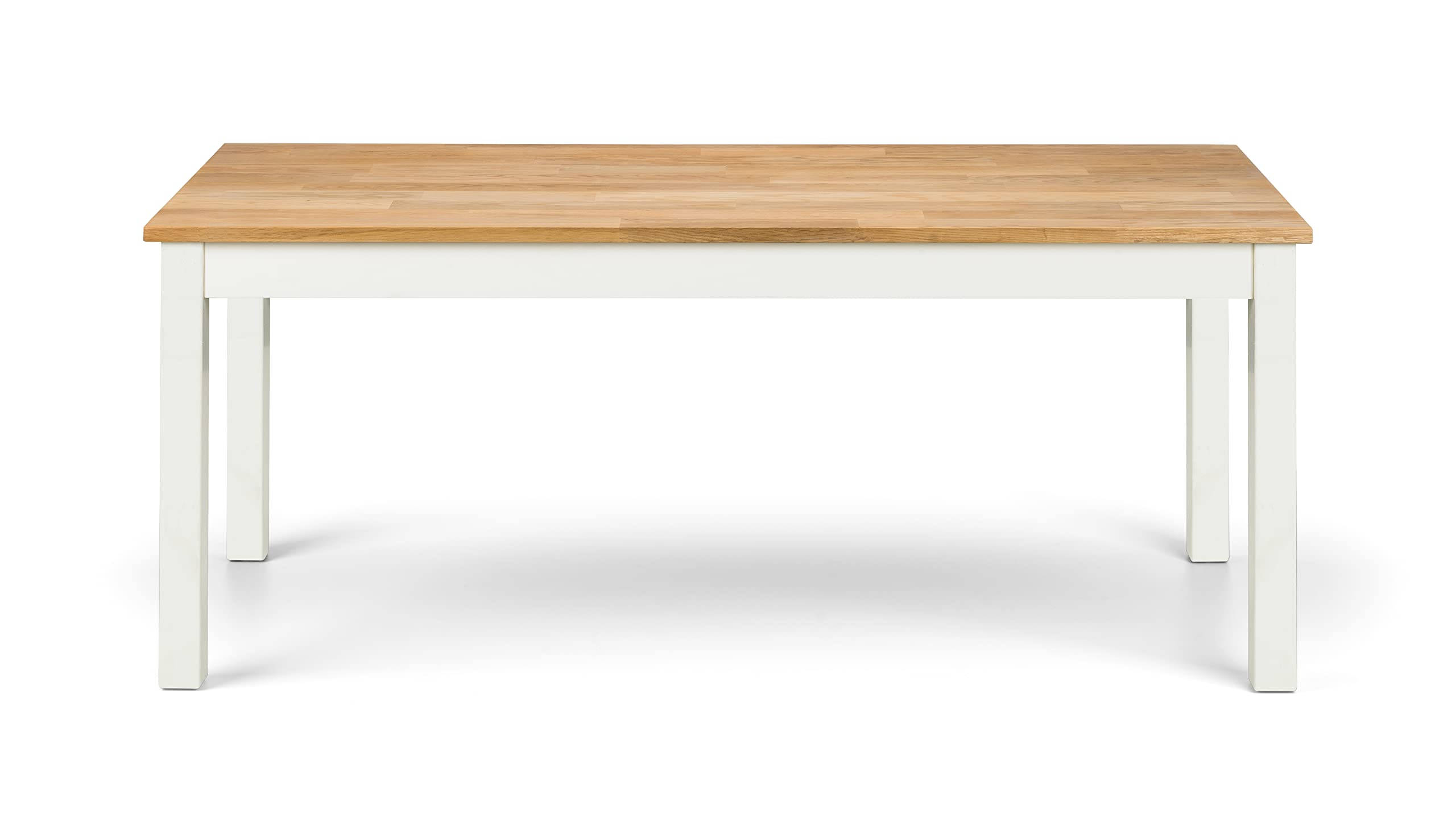Julian Bowen Coxmoor Coffee Table - Ivory and Oak Tables