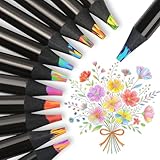 nsxsu Stocking Stuffers for Kids, 12 Pieces Art Supplies Colored Pencils, Jumbo Colored Pencil for Adults, Rainbow Pencils Multicolored Pencils for Drawing, Coloring, Christmas Gifts Party Favor Bags