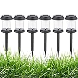 Solarleuchten für den Außenbereich, wasserdicht, Gartenleuchten, solarbetrieben, wasserdichte Hinterhof-Dekoration für Landschaft, Auffahrt, Hof, Terrasse, Hof, Weg, Gehweg