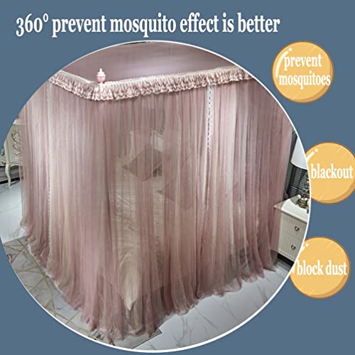 Cortina de cama de princesa para transformar tu dormitorio de 1,5m 3