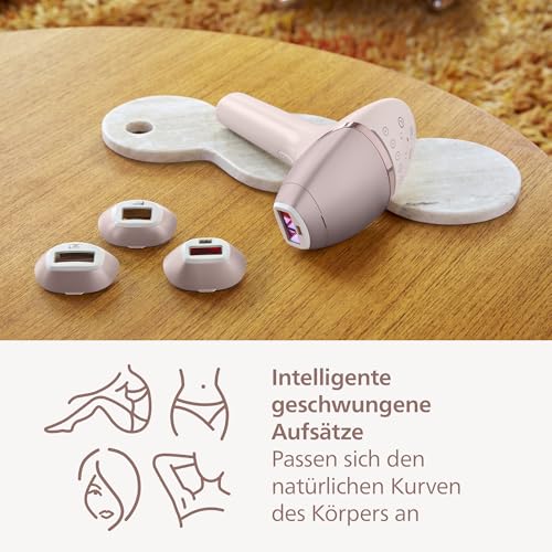 Philips Lumea IPL 9000 Series - IPL Geräte Haarentfernung für bis zu 2 Jahre seidig-glatte Haut¹ mit 4 Aufsätzen für Körper & Gesicht… – Ansicht 6