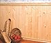 Allwood Beaded Knotty Pine Wainscot Kit, 40 Lineal Feet of wall