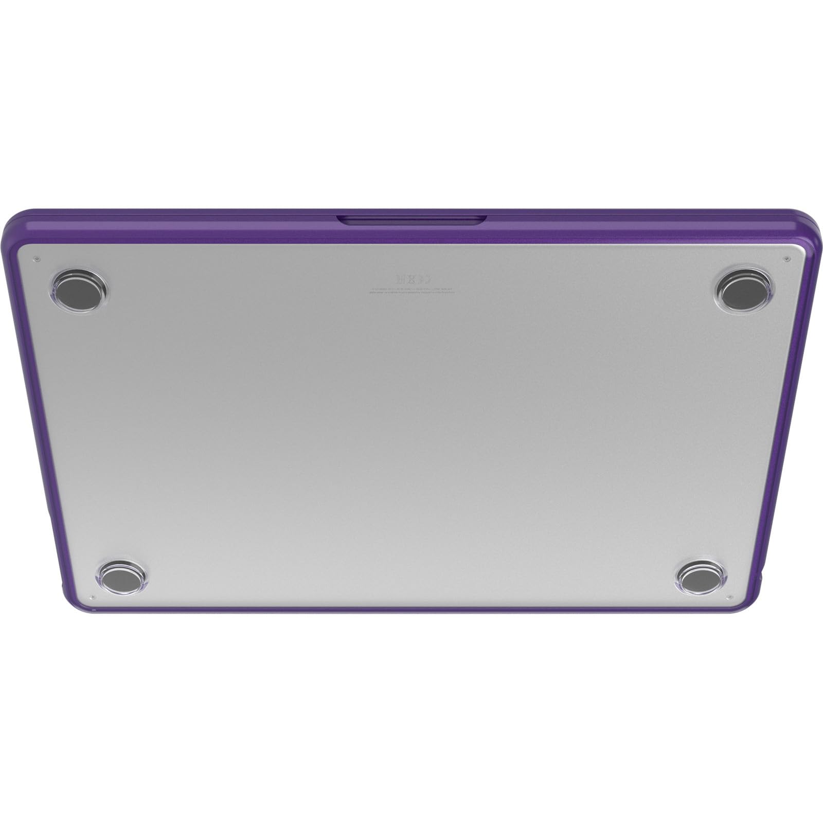 OtterBox MacBook Etui na Apple MacBook Air M2/2022 & M3/2024-13", odporny na upadki, ultracienki, ochronny cienkie etui, przezroczysty, Przetestowane Zgodnie ze Standardami Wojskowymi, Fioletowe