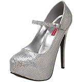  Bordello TEEZE-07H, SLV Hologram Sequins, 37 EU