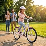Actionbikes Kinderfahrrad Butterfly 20 Zoll | Kinder Fahrrad für Mädchen...