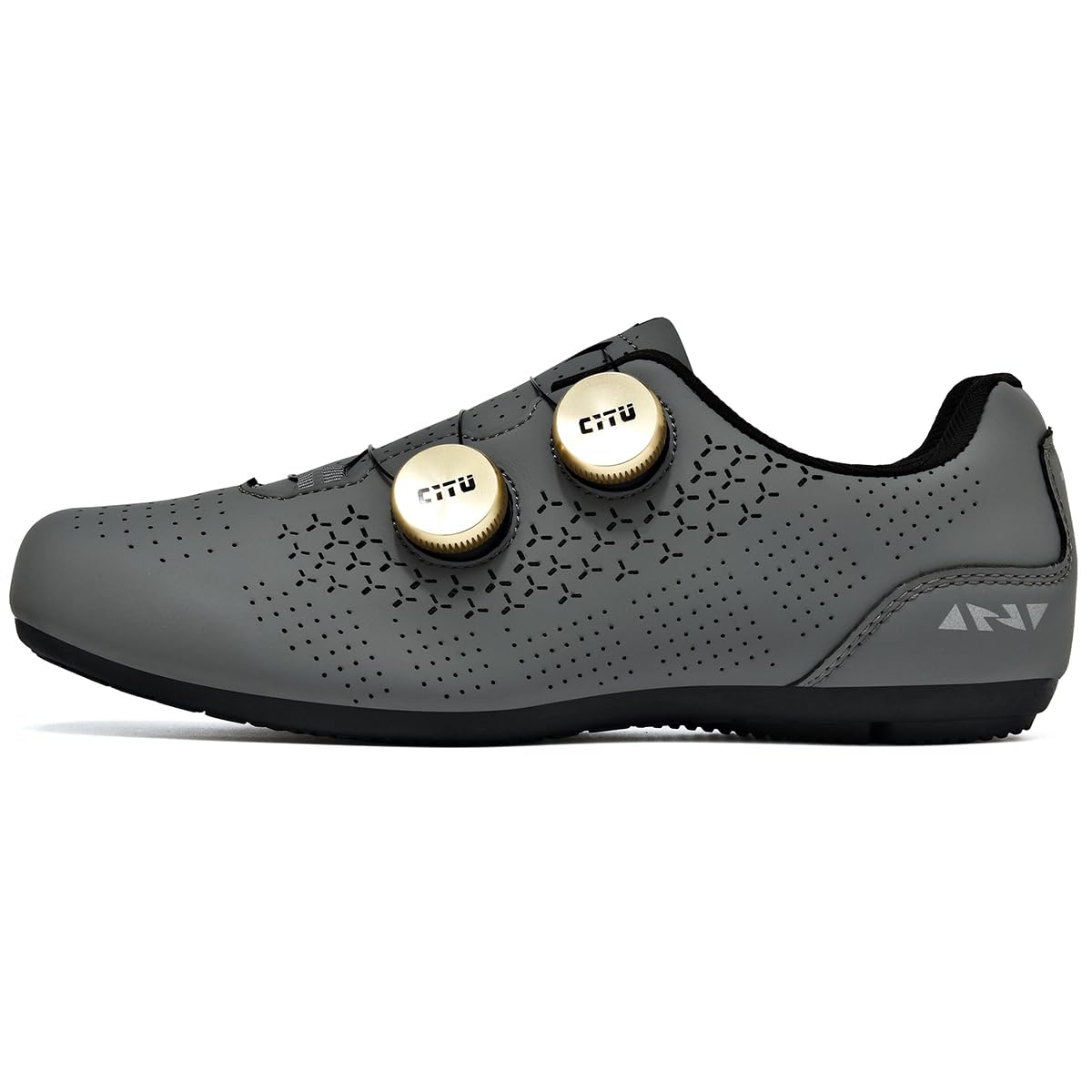 Hombre Zapatillas Ciclismo Montañ Sin Cala, Suela de Goma Calzado Bicicleta Respirables Antideslizantes para Deportes al Aire Libre