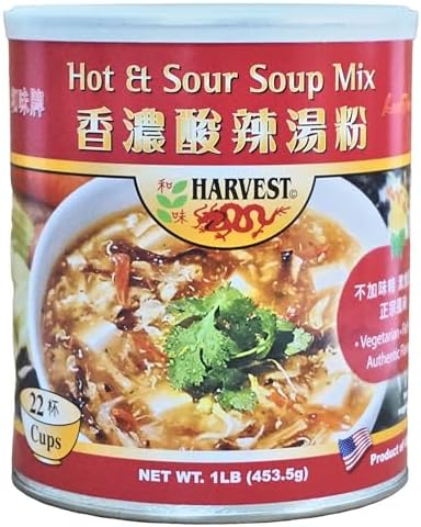 Harvest 2000 Hot and Sour Soup - 16 oz (1 Can)