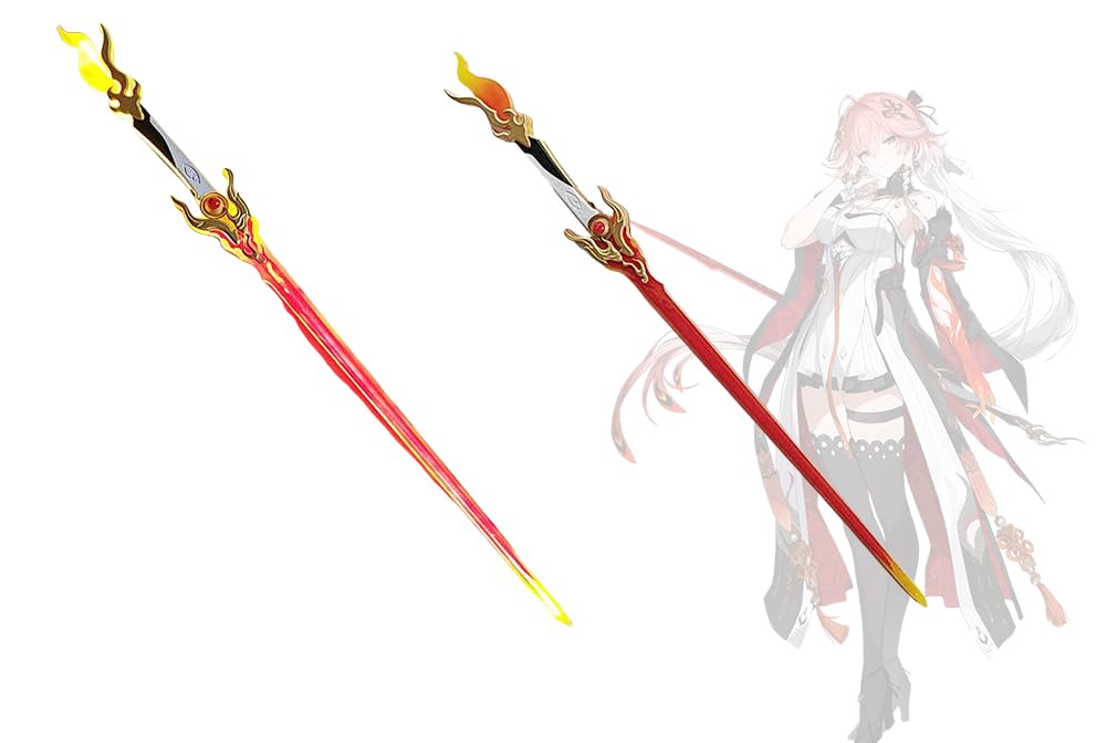 鳴潮 めいちょう 長離 チョウリ 赫く燃ゆる流光　PVC　コスプレ道具 cosplay イベント ハロウイン パーティー 変装用 Amazon.co.jp: 鳴潮 長離 チョウリ コスプレ道具 武器 ちょうり 赫く燃