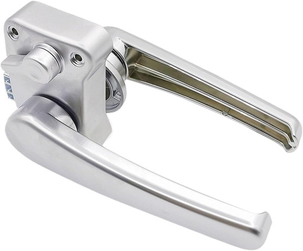 Camper Car Bathroom Door Lock Handle RV Caravan Boat Latch Interior Locks Toilet Handles Keyless Hardware 1Pcs