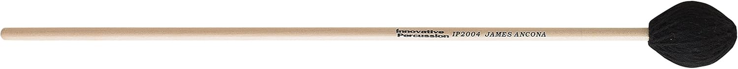 Innovative Percussion IP2004 James Ancona Series Hard Marimba Mallets with Birch Handles