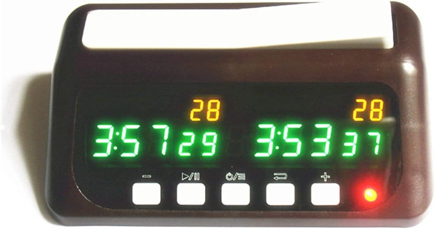 Amazon.com: 3FLQOOPP Digital Chess Clock Timer with Built-in ...
