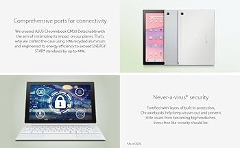 Chromebook本体 ASUS Chrome book CM30Detachable 64GB Amazon.com: ASUS Chromebook CM30 Detachable 10.5 Inch 2-in-1