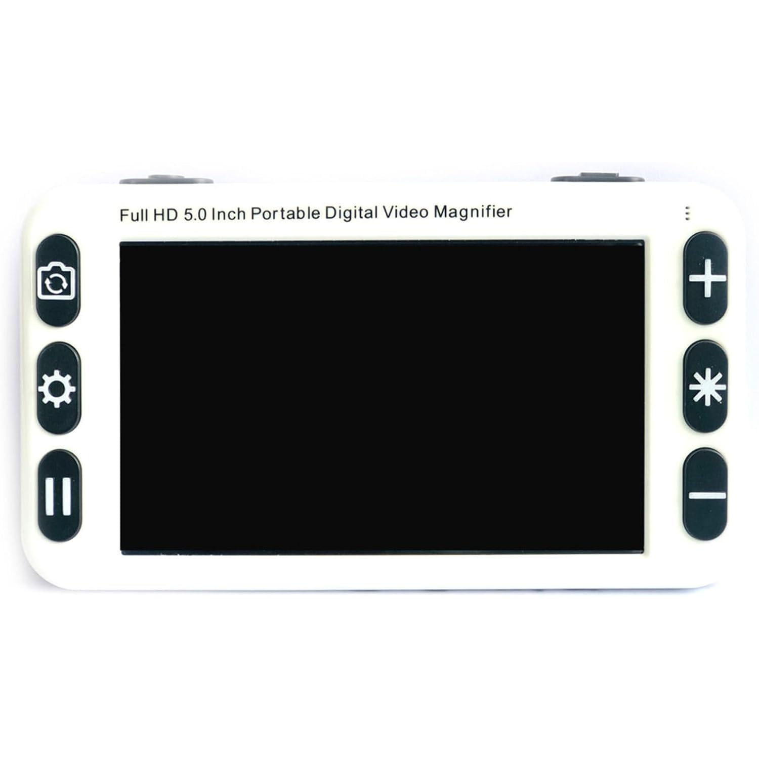 Loupe électronique portable avec écran LCD 5 pouces, zoom 2X-48X, sortie AV HDMI pour lecture basse vision