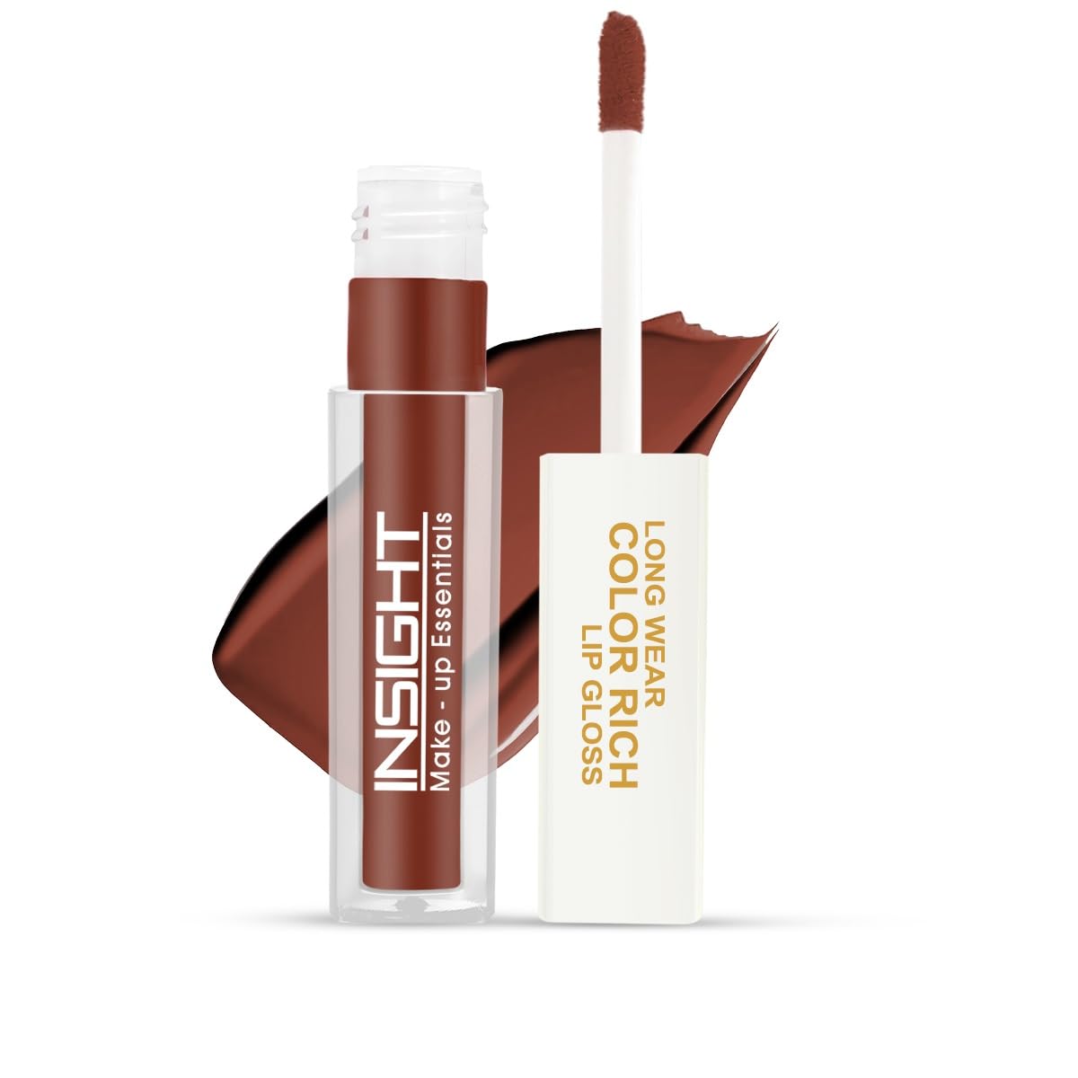 INSIGHT Long Wear Color Rich Lip Gloss, Glossy Finish