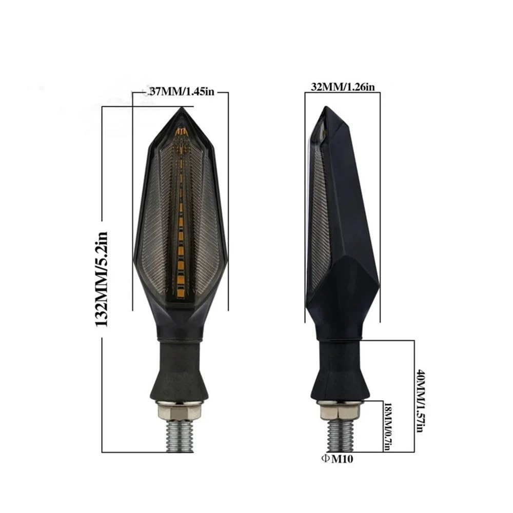 Frecce Per Motociclette LED Indicatori Di Direzione Luci Lampeggianti Sequenziali Luci Di Marcia Indicatori Di Direzione Per Motociclette direzione Lampada