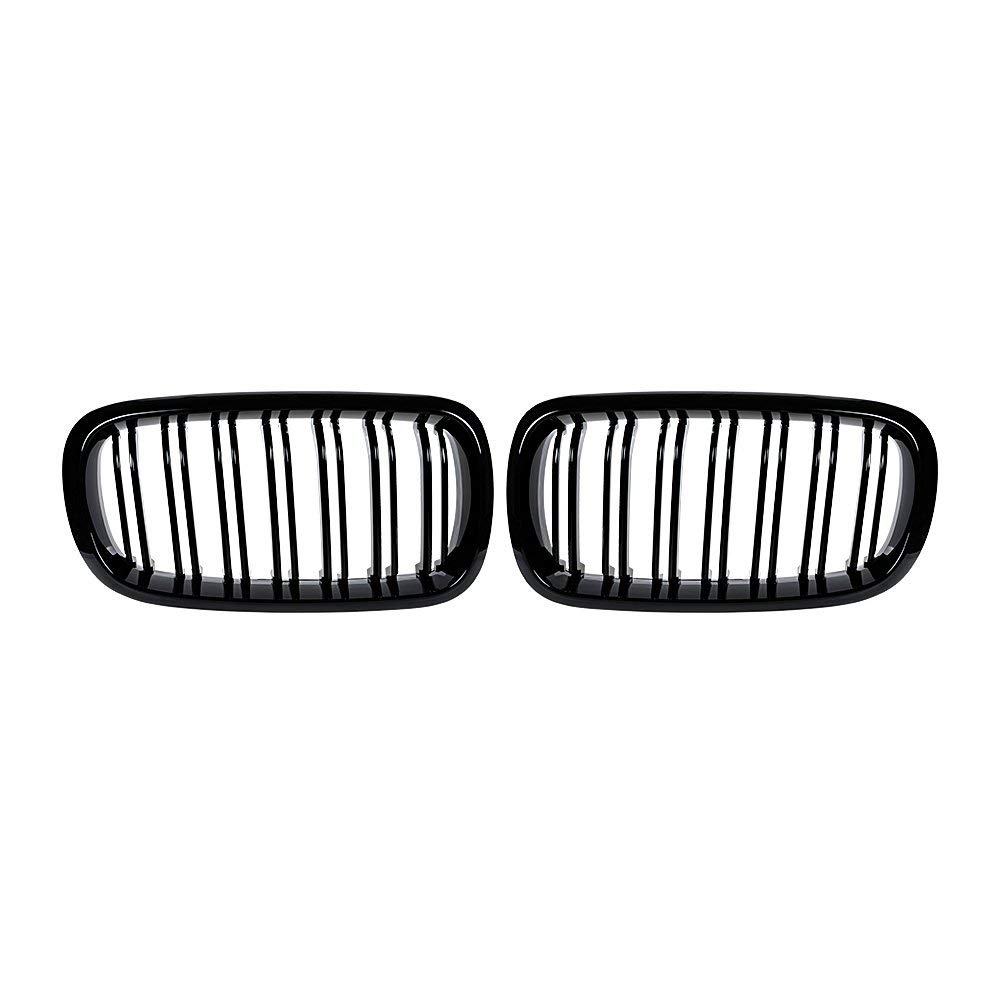 2014-2017 X5M F85 X6M F86 X5 F15 X6 F16 Noir brillant Sport Hood Grill Rein Grille avant