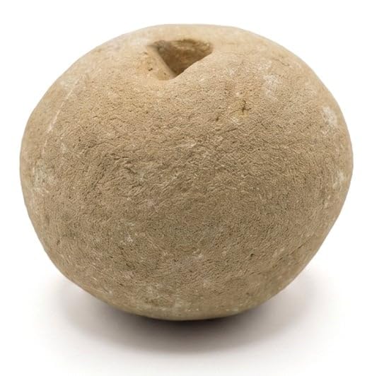 Saunasteine Keramik 15 kg – Rund, 60 mm | Mit Vertiefungen für weichen Dampf | Für Elektro- & Holz-Saunaöfen