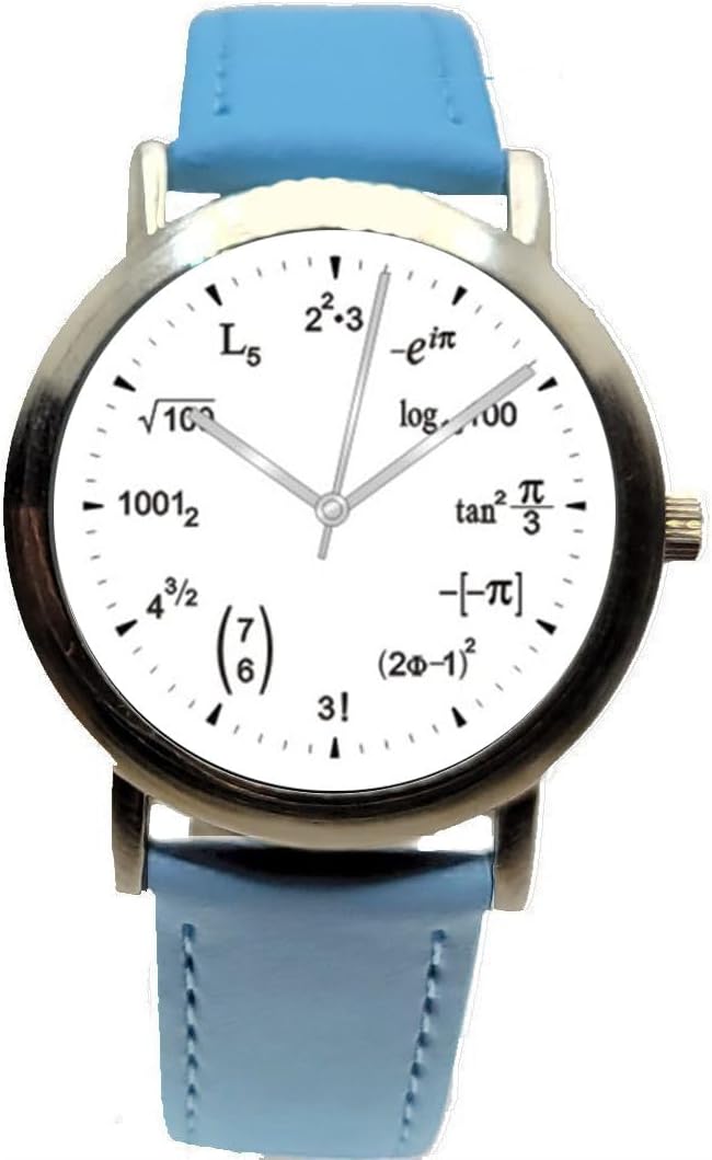 El reloj con esfera matemática muestra ecuaciones Honduras Ubuy