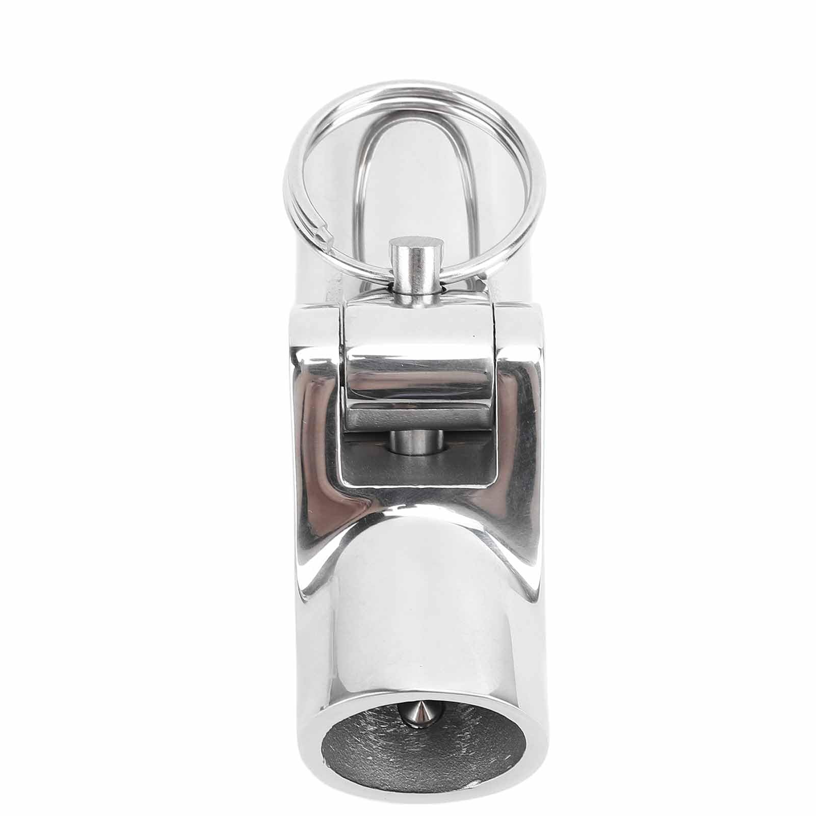 Tbest Connettore per tubi per barche Pieghevole Tubo Girevole Hardware Acciaio Inox 316 22mm Marine Yacht Accessori per FRP Gonfiabile Business