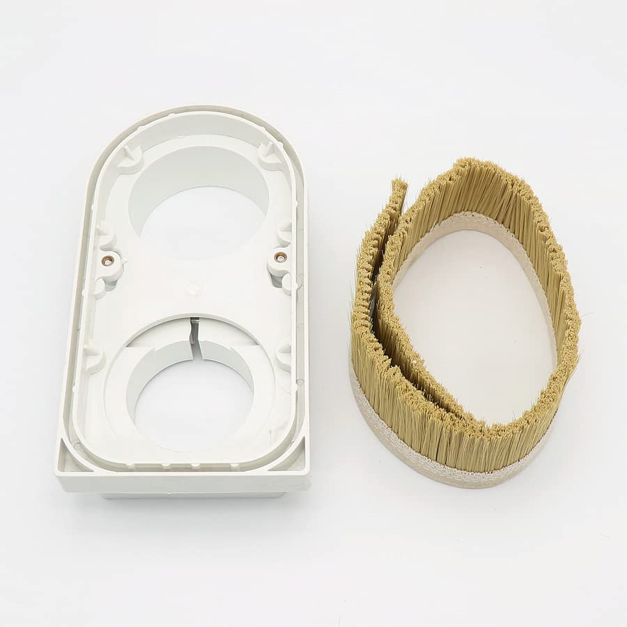 Herramienta de extracción de polvo para carpintería CNC, colector de polvo de 70/75/80/85/90/100 mm, cepillo extraíble a prueba de polvo (85 mm x 100 mm)