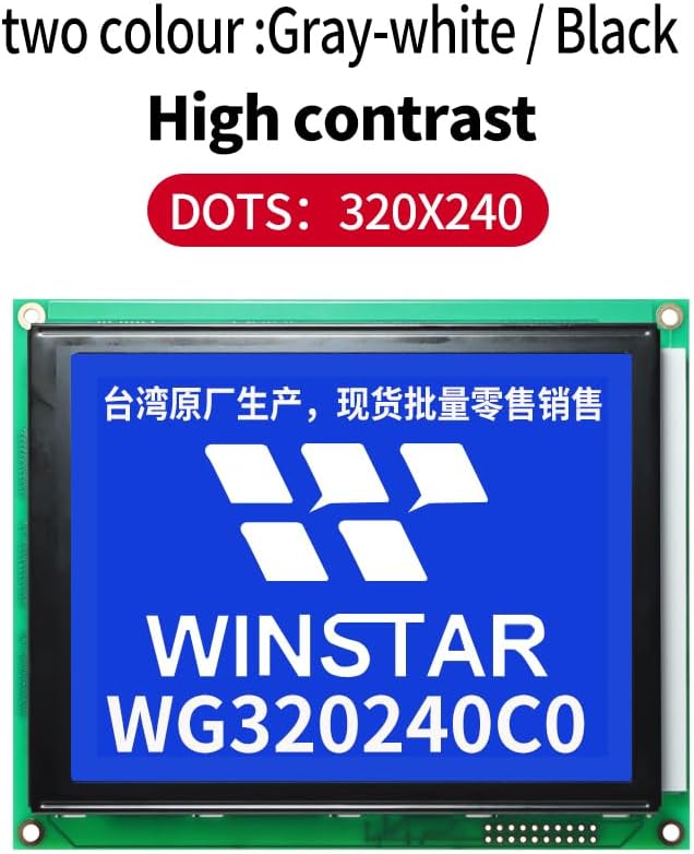 WG320240C0 Graphic Dot Matrix Module LCD Display RA8835 Drive Original Display (WG320240C0 Blue Screen (Original))