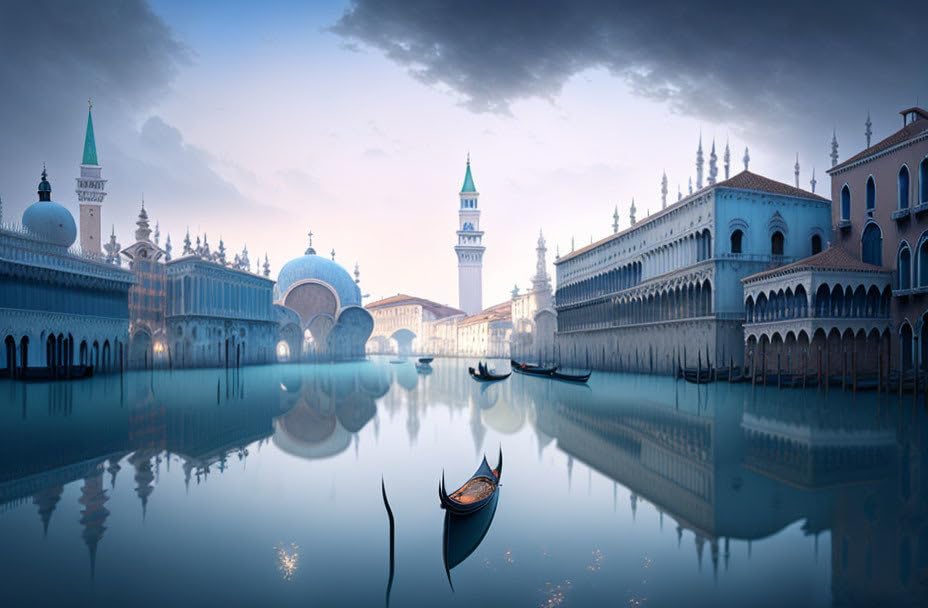 Affiche de Venise 58 x 90 cm pour s'évader chaque jour chez soi