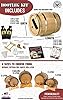 Small Batch Bourbon Whiskey Making Bootleg Kit w/Chalkboard & Book- Thousand Oaks Barrel Co. – Make & Age Spirits in an Oak Cask Keg- Best Father’s Day Gift Ever (3L) #3