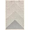 Nuloom Charline Grey/Ivory, 10' x 14', Striped, Soft and Cozy, High Traffic, Stain Resistant, Easy Clean, Durable Area Rug for Bedroom, Living Room, Dining Space, Den, Foyer, Entryway