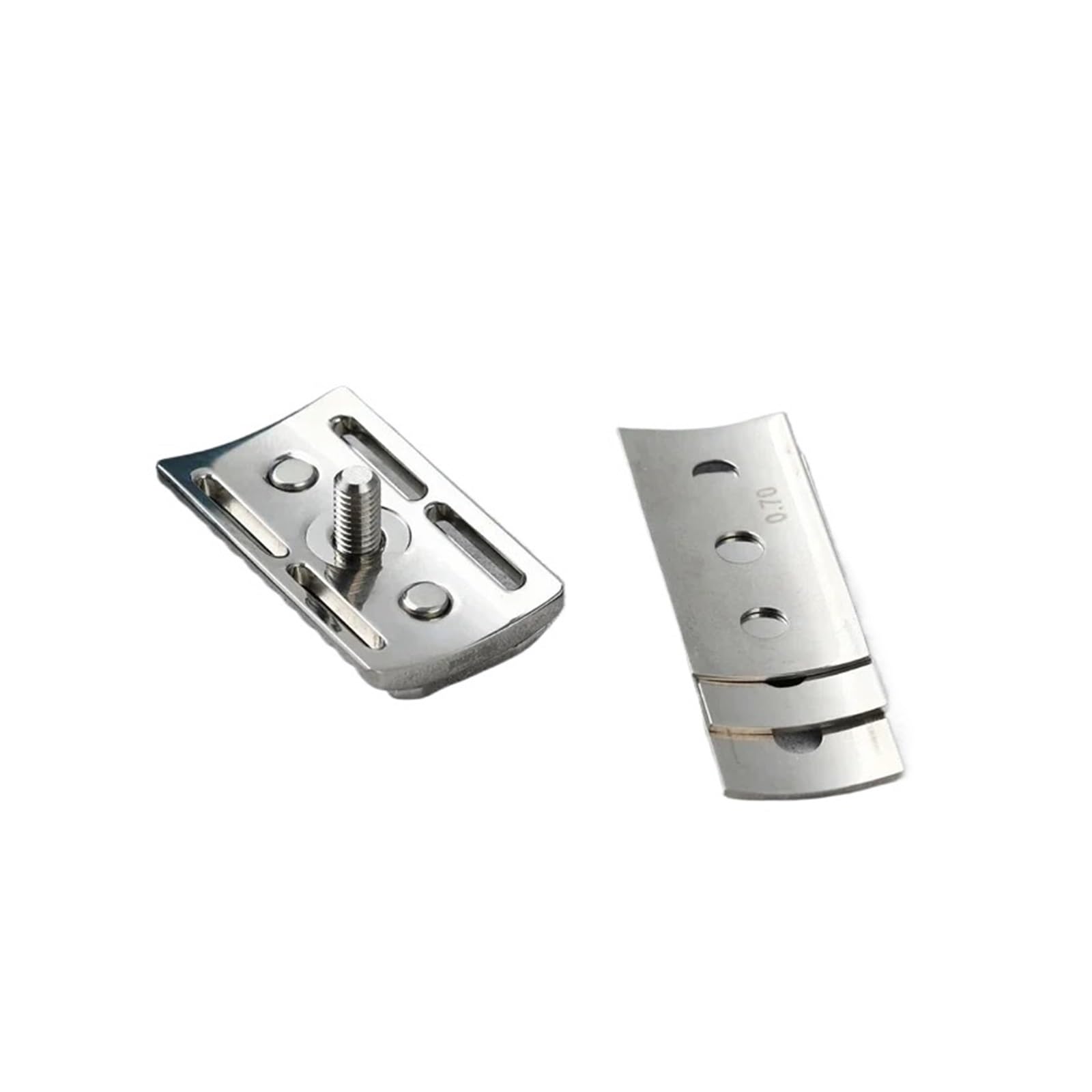 , Compatible Con Yaqi, Trifecta, Cabezal De Afeitar De Seguridad Pulido De Acero Inoxidable 316 Ajustable Con Diferentes Espacios De Hoja
