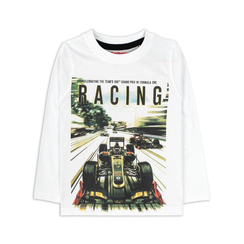 Image of Real Basics Boy's Regular Full Sleeve Printed Tshirts