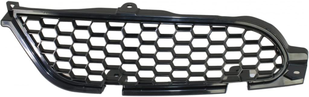 For Mitsubishi Eclipse 2006 2007 2008 Grille Driver and Passenger Side | Pair | Coupe/Convertible | Matte Black | Plastic | Replacement For MI1200252, MI1200253 | 615343386850, 615343386867