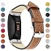 Kartice Compatible with Fitbit Inspire Bands & Fitbit Inspire HR Band Adjustable Classic Leather Replacement Bands for Fitbit Inspire