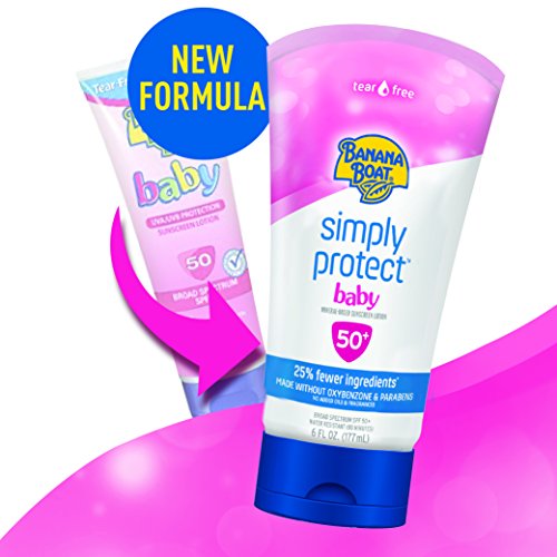 Banana Boat Suncare Banana Boat Simply Protect Mineral-based Sunscreen Lotion for Baby Spf 50+, 6 Oz - image 4