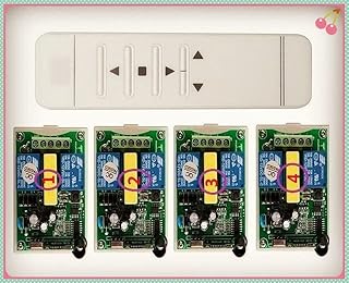 Tubular Motor Garage Door/Projection Screen/shutters AC 220 V RF Wireless Remote Control Switch Digital Display Screen - (Color: B)