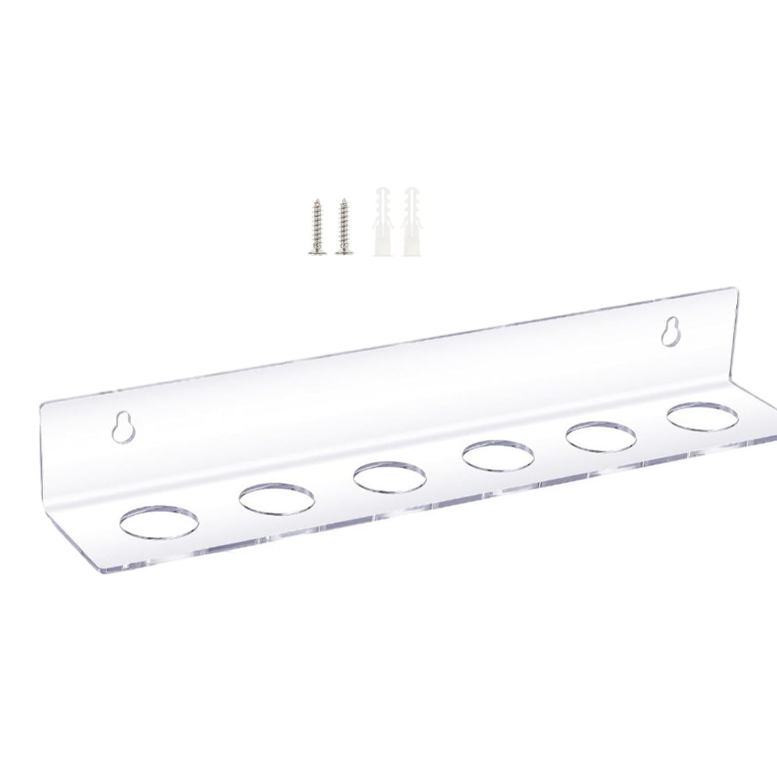 KAIXINXIN Golfball Wall Mounted Floating Shelf Golfs Display Rack Acrylic Golfball Stand for 6 Golfball Display