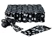 FINNKARE 1000 Counts Pet Dog Waste Bags Poop Bags Heavy Duty Leak-Proof Biodegradable Scented Includes Dispenser and Leash Clip,Black