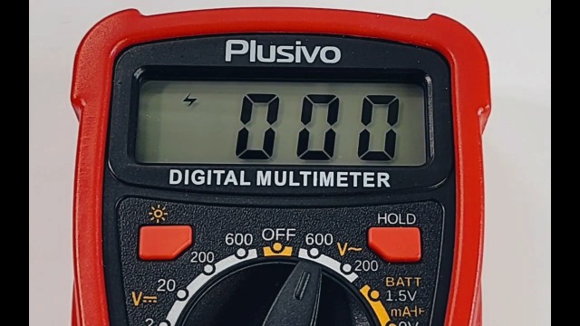 Plusivo 60W Soldering Station – Adjustable Temp, LED Display, °C/°F, 5 Tips, Sleep Mode, Calibration Support, With Multimeter