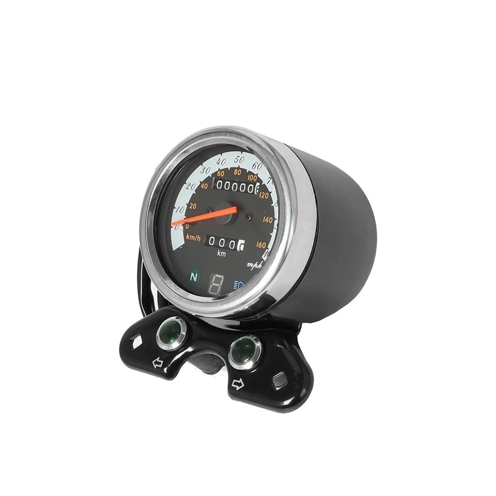 Compteur Moto Pour Moto DC 12 V, De, Tachymètre, Double