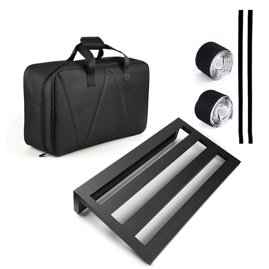 ギターベースエフェクター ペダルボード ケース付き エフェクターボード ギター ベース エフェクターケース ペダル