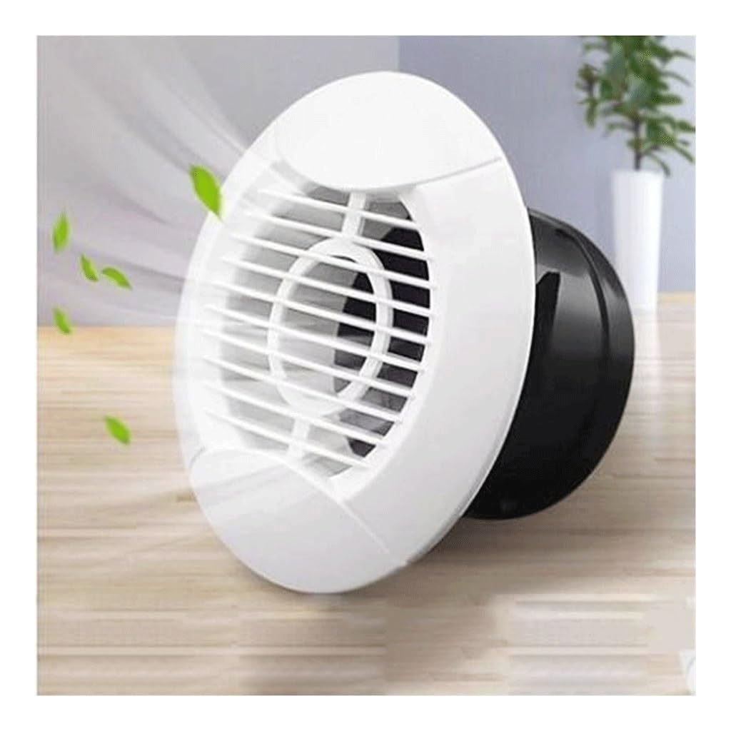 ACVACV Adjustable Air Ventilation Air Vent Grille Cover, ABS Cover Round Ducting Ceiling Wall Hole, For Wall And Ceiling(Diameter 150mm)