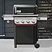 Weber Spirit EX-435 Gasgrill, Schwarz, Smart-Technologie mit integriertem Thermometer