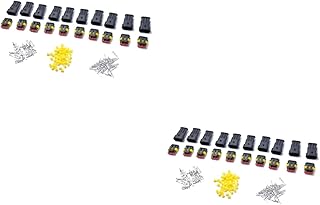Obuyke 2 Peças 3 Conectores Automotivos Conectores De Fio Conectores De Fio Automotivo Plugue Conector De Fio Para Motocicleta Termianl Fio Conector Cnooector Kit 1P Bit Buraco Núcleo