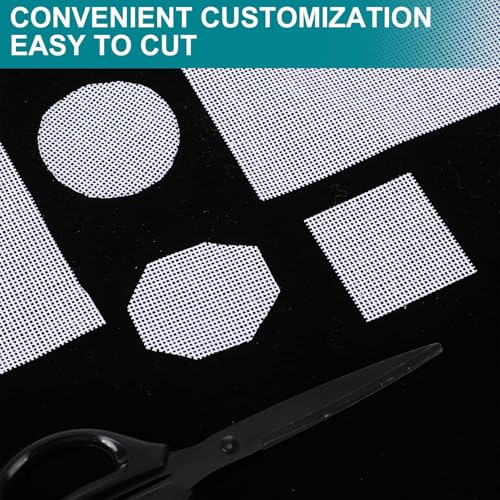 Image of Knitgrip 2 Pack Needlepoint Canvas 14 Mesh 18 x 14 Inch Blank White Canvas Polyester Cotton Needlepoint Mesh Twist Interlock for Embroidery Blanks DIY Knit Crochet Projects Make Dividers