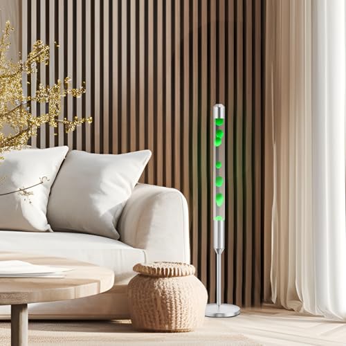 Image of Kyzfy 47.5-Inch Liquid Motion Lamp,Magma Lamp, Mood Relaxation Light,Suitable for Home Decoration,Office Decoration, Cafes,Bars,Etc (47.5IN (Silver))
