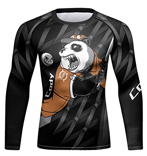 Red Plume Men's Compression Sport Shirt,Movie Theme Long Sleeve T-Shirt (as1, Alpha, l, Regular, Regular, Standard, Stye 2, L)