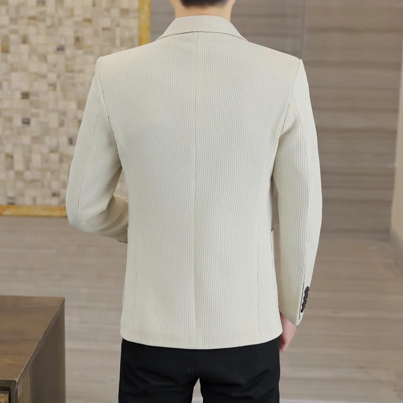Solid Color Business Suit Slim Top Jacket Korean Version of The Gown Casual Blazer4
