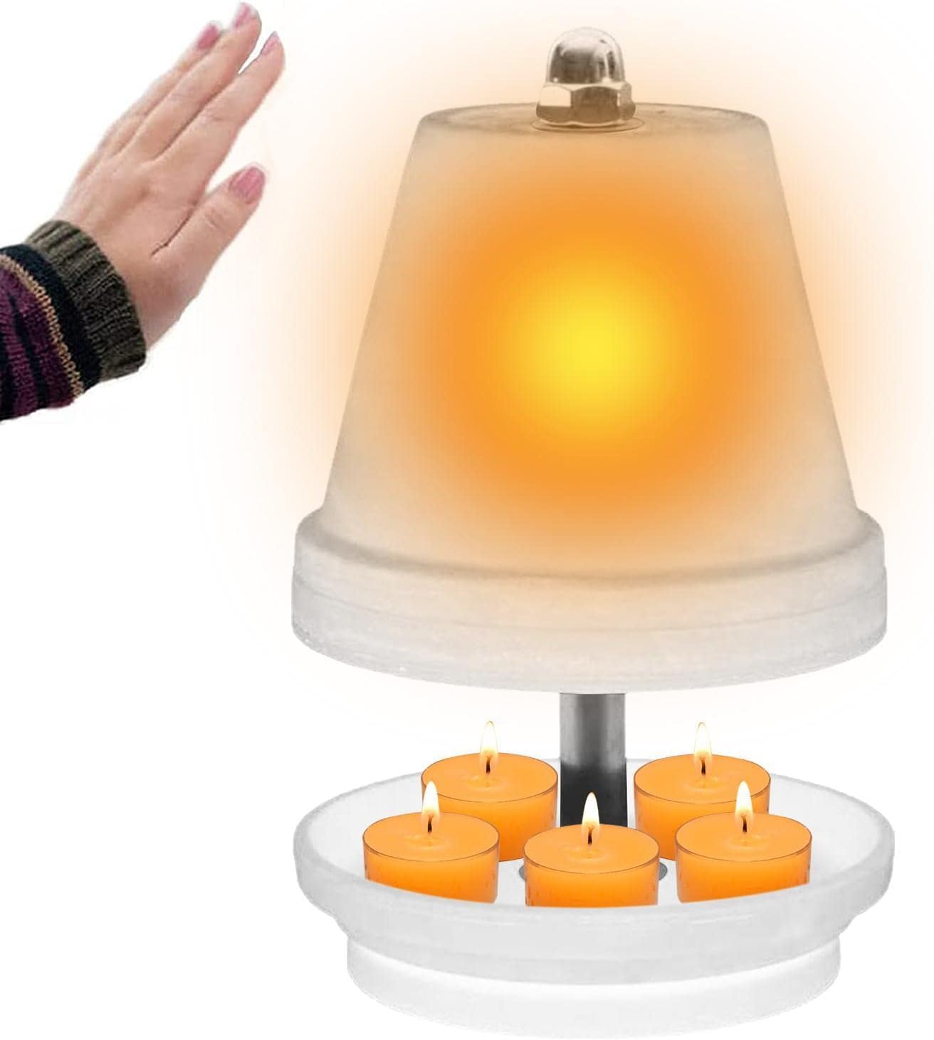 KATEL Ceramic Tealight Oven Double Walled Tea Light Oven,DIY Clay Pot