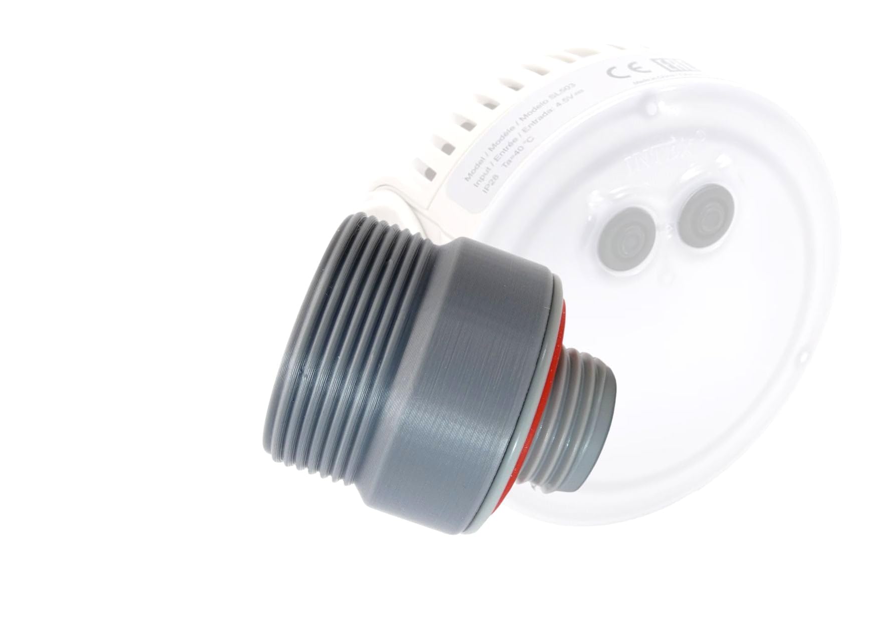 ME&SG Adaptador de luz LED personalizado compatible con jacuzzis inflables portátiles Bestway Lay Z Spa Salu Spa Coleman (LED no incluido)