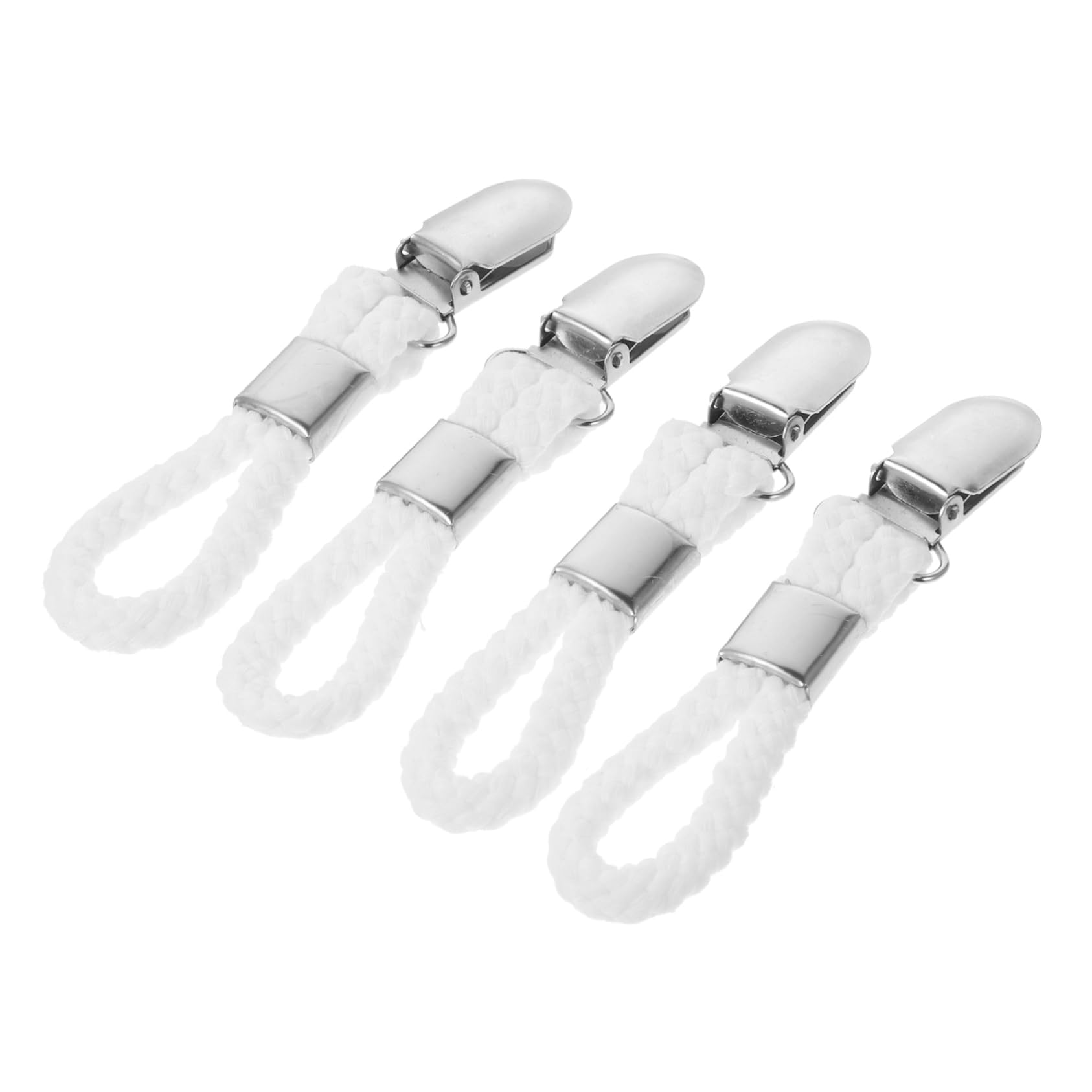 FONDOTIN 1set Towel Clips Hangers Hooks for Towel Holding Versatile Clips for Kitchens Bathrooms and Beaches Strong Gripping Power 4pcs