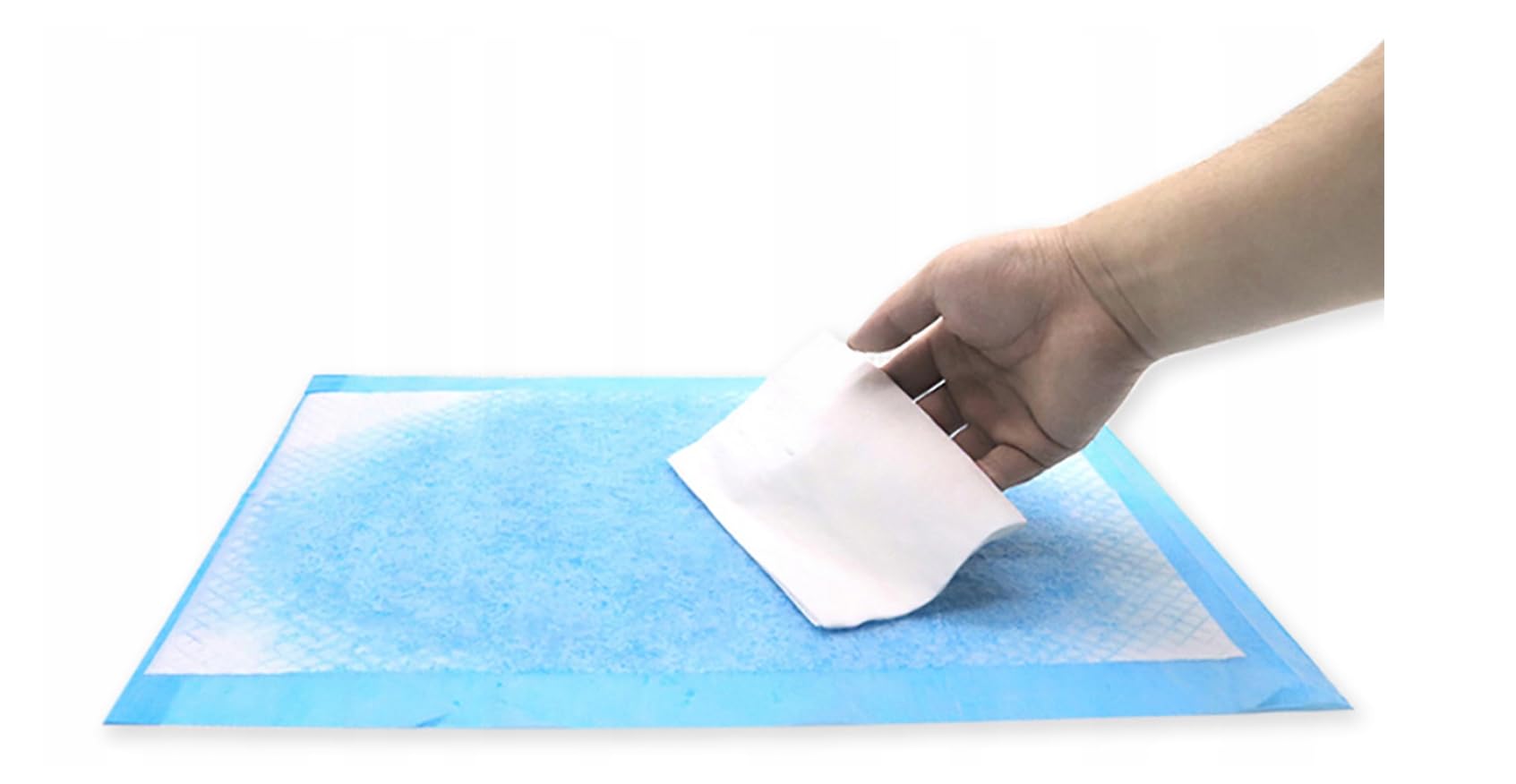 ZOLTA Tappetino monouso per neonato, 90 x 60 cm, 50 pezzi, per incontinenza, pannolini per neonati, morbido, a prova di perdite e ad assorbimento rapido